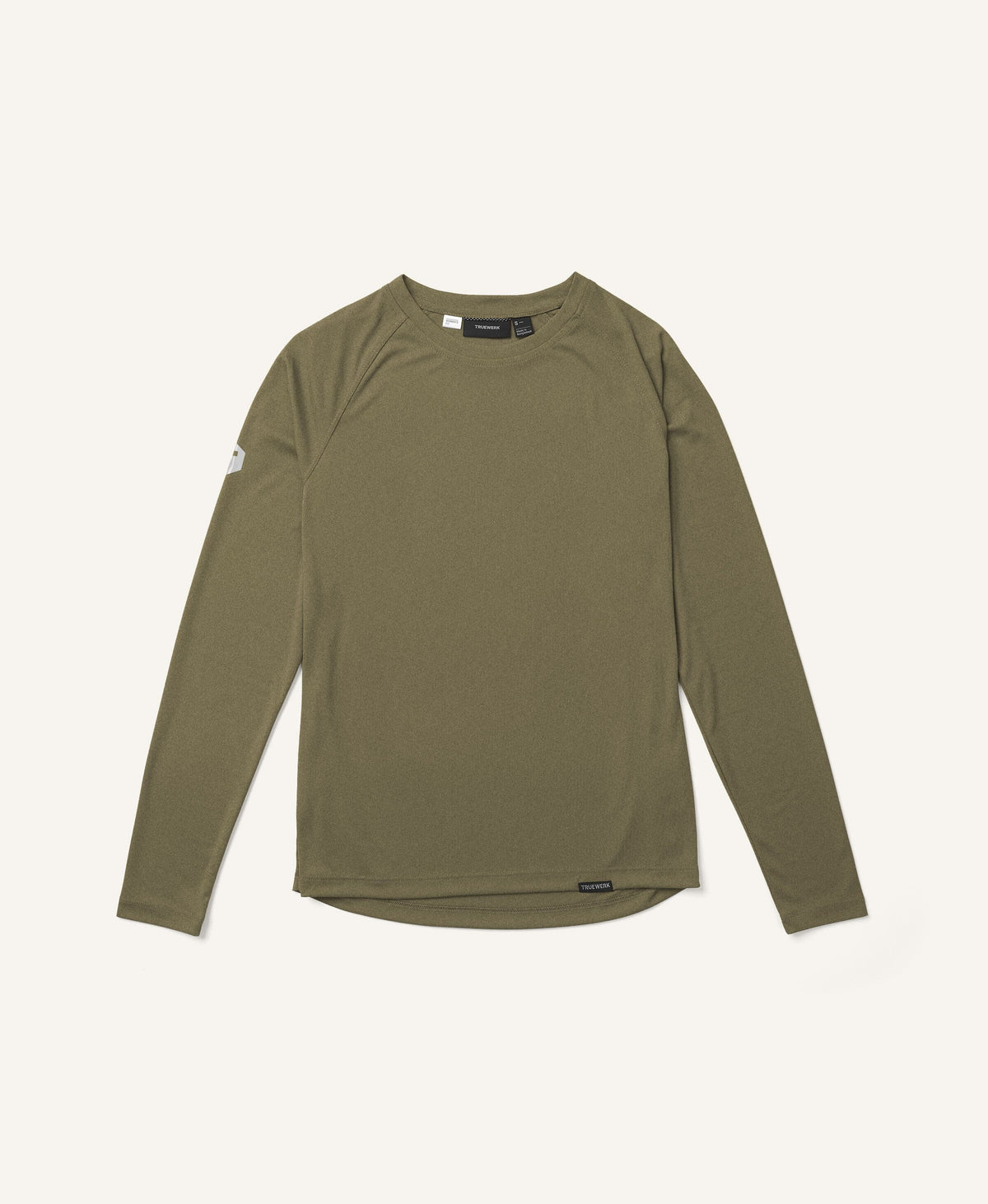 Women's B1 Long Sleeve Tee Truewerk #color_Heathered Olive