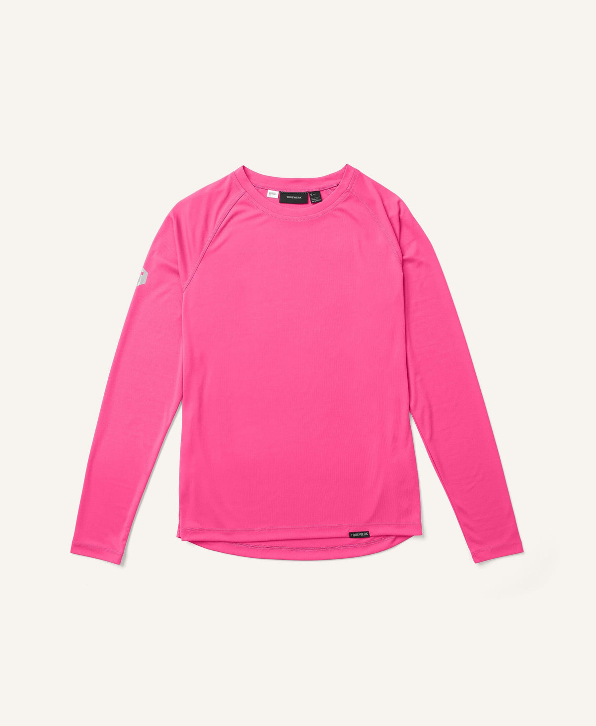 Women's B1 Long Sleeve Tee Truewerk #color_HiVis Pink
