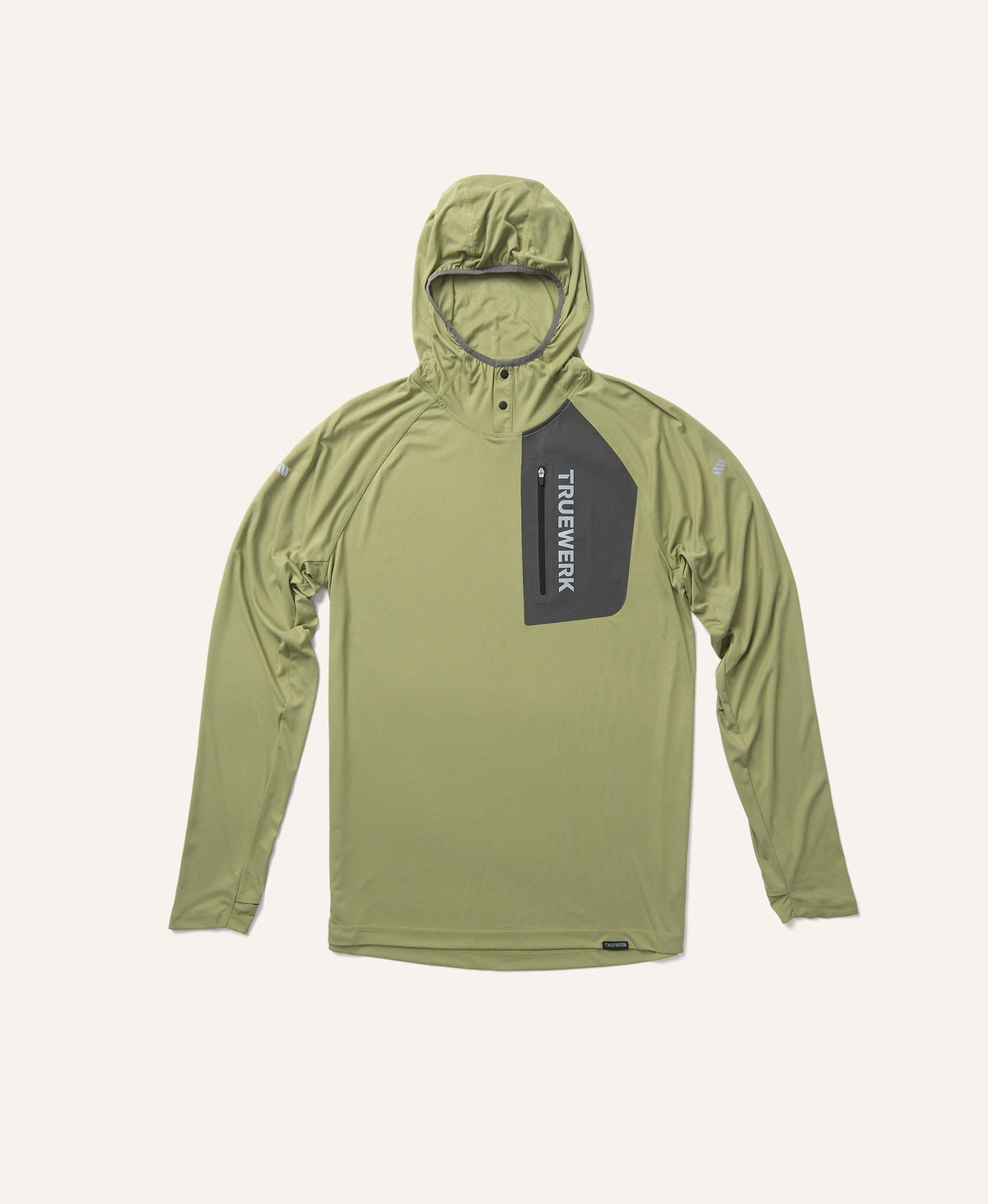 B1 Pro Sun Hoodie - Men's Fit Truewerk #color_sage