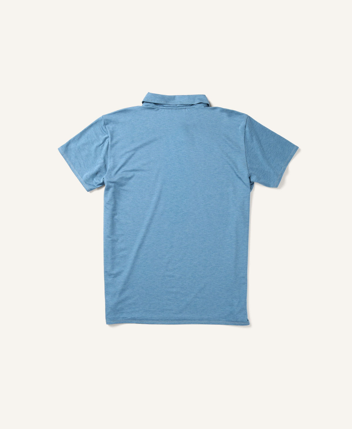 Truewerk EDO Polo #color_Heathered Horizon Blue