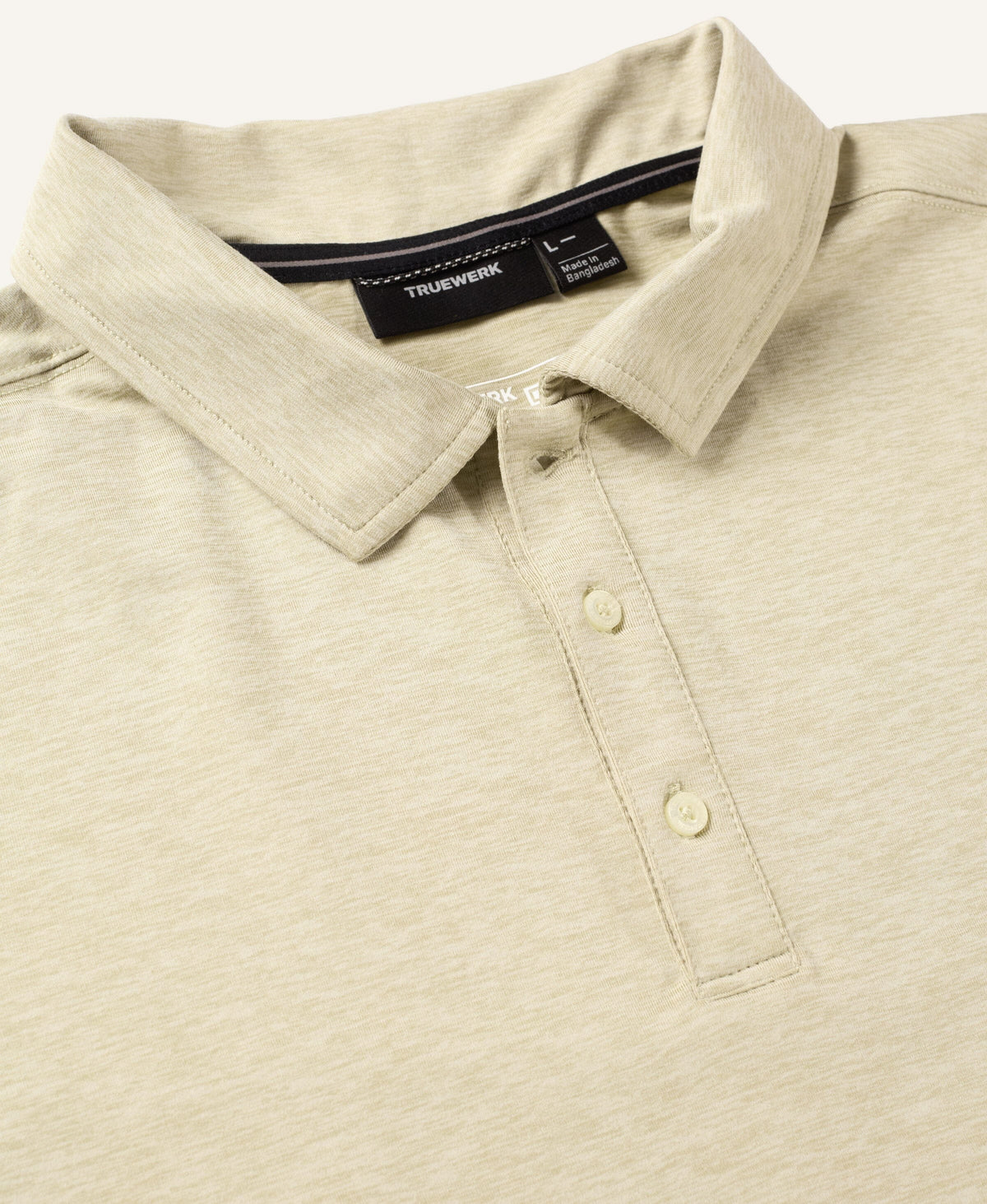 Truewerk EDO Polo #color_Heathered Putty