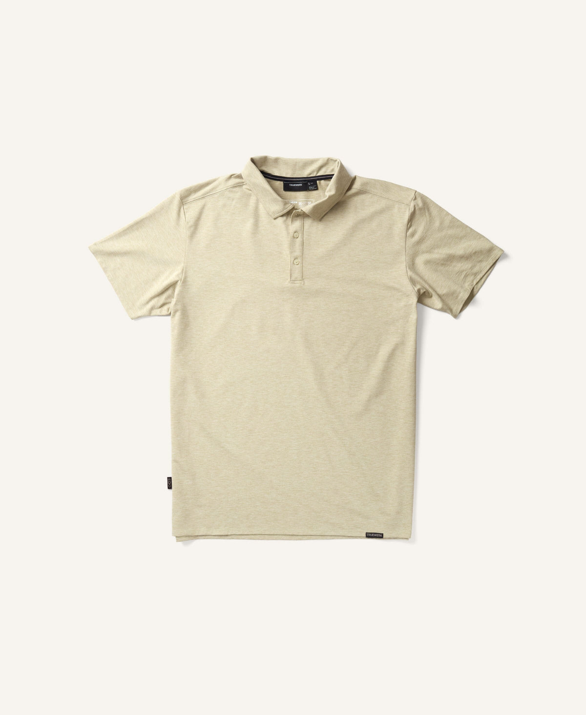 Truewerk EDO Polo #color_Heathered Putty