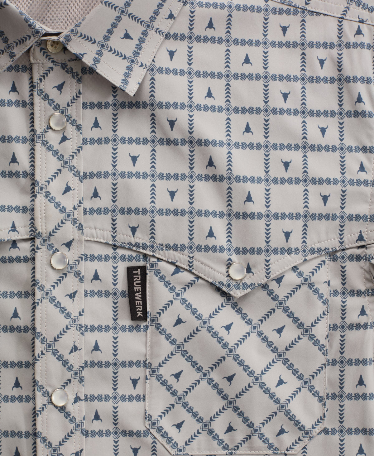 #color_Grey/Blue Steer Plaid