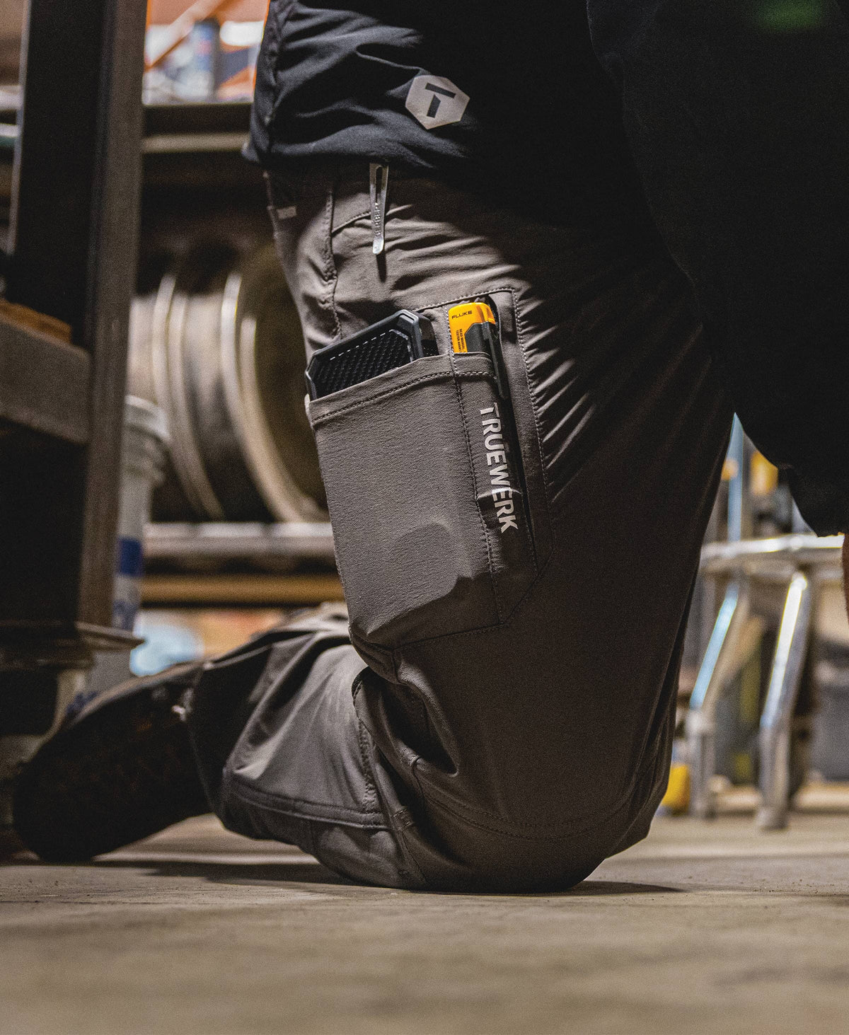 T1 PRO Werkpant Truewerk #color_deep grey