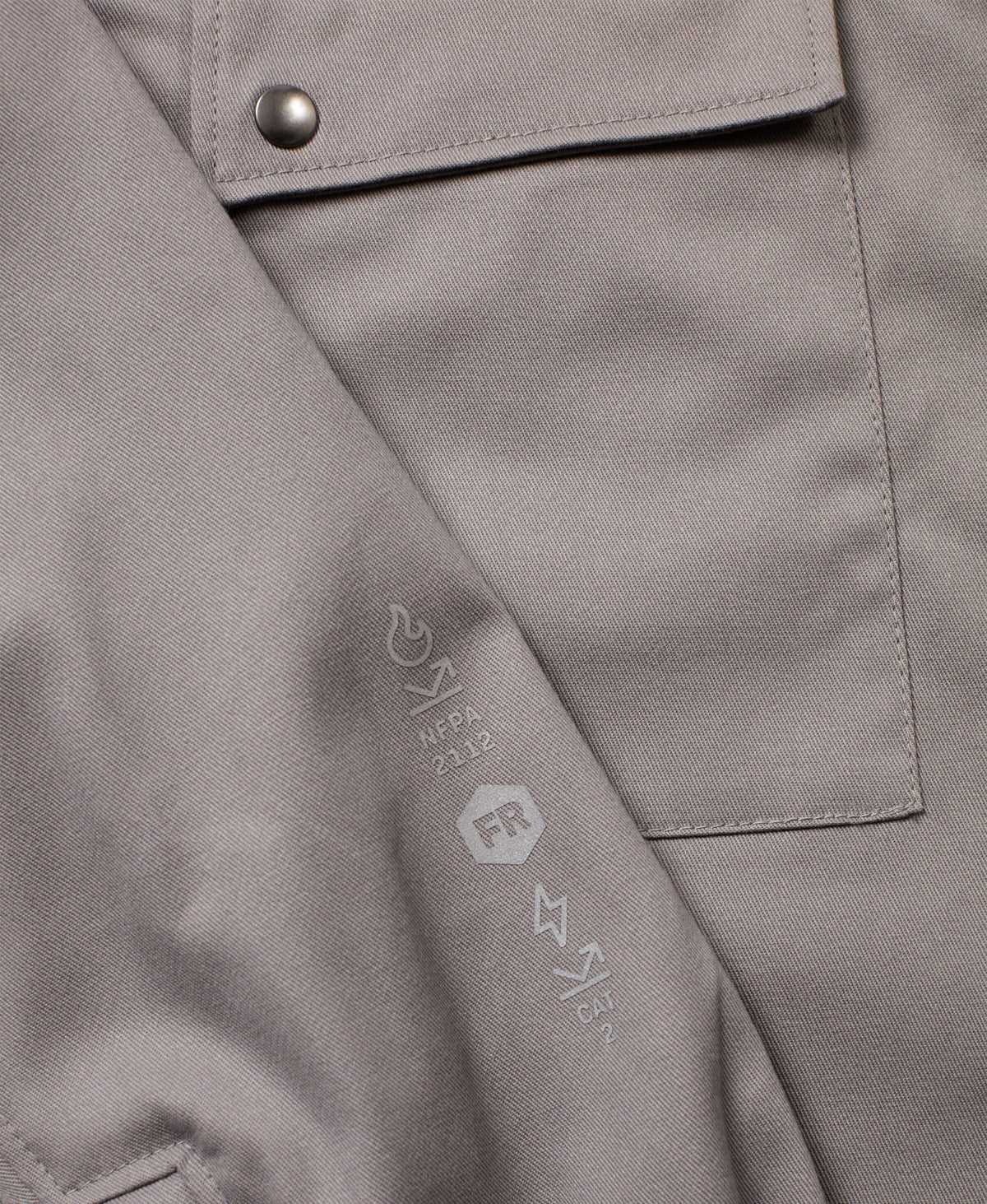 FR2 Mechanics Shirt - Men's Fit Truewerk #color_grey