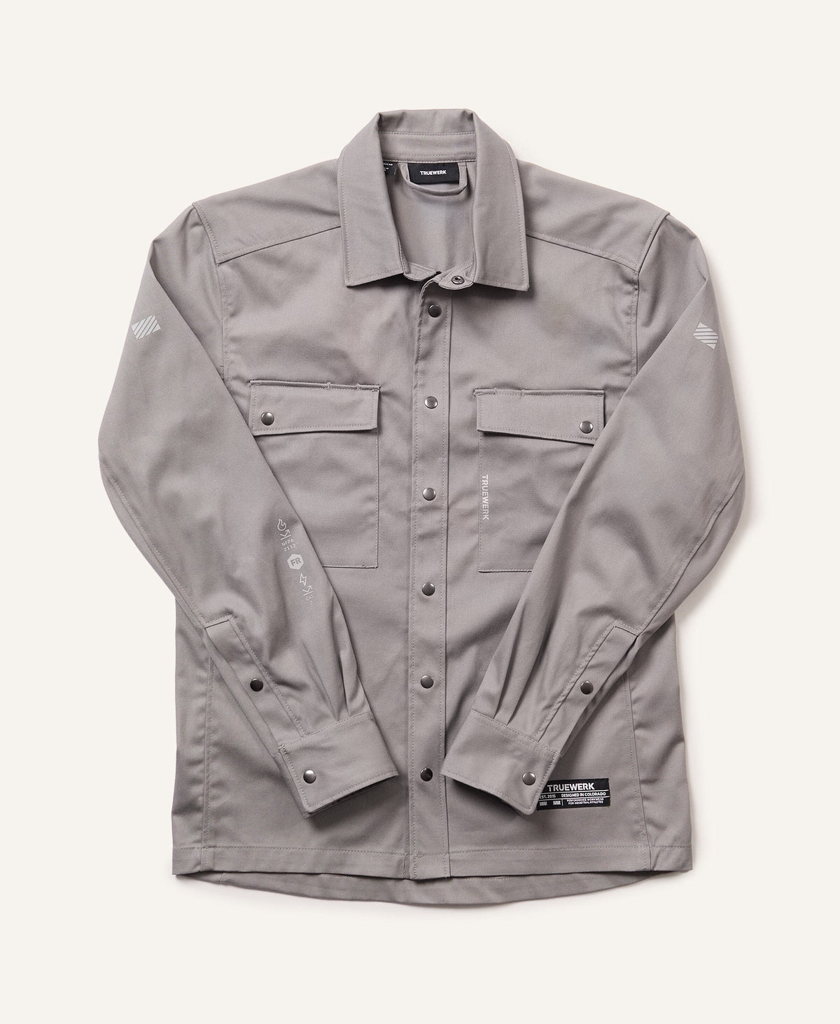 FR2 Mechanics Shirt - Men's Fit Truewerk #color_grey