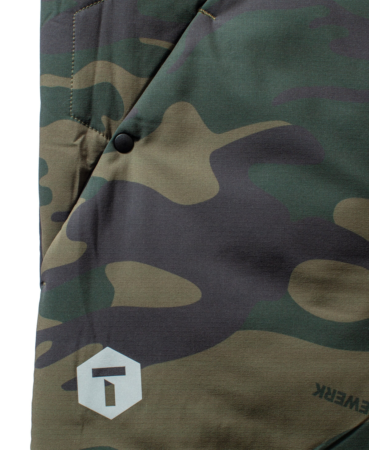 M3 Woobie Vest #color_olive camo
