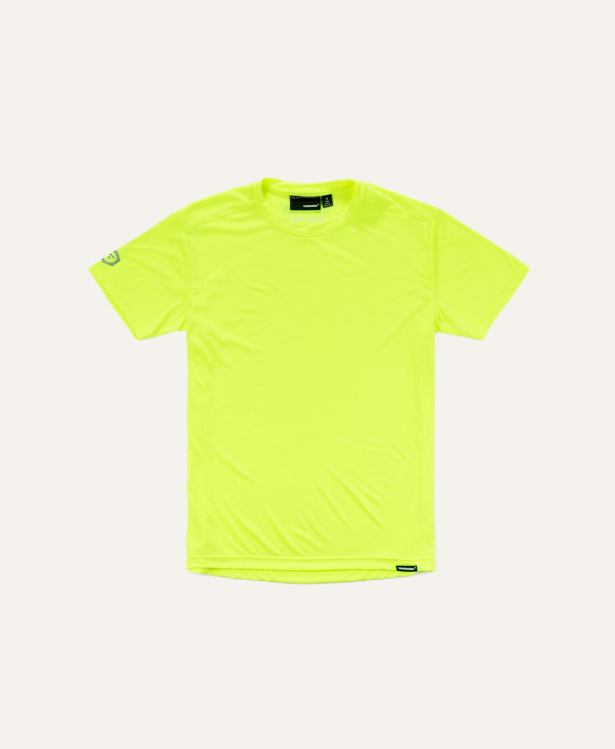 B1 Short Sleeve Tee Truewerk Viz Yellow S #color_viz yellow