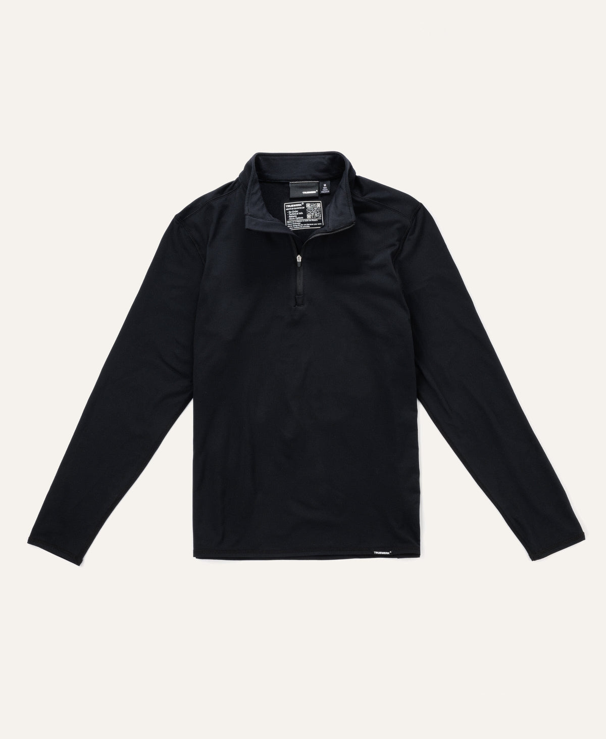 B2 Quarter Zip - Men's Fit Truewerk #color_black