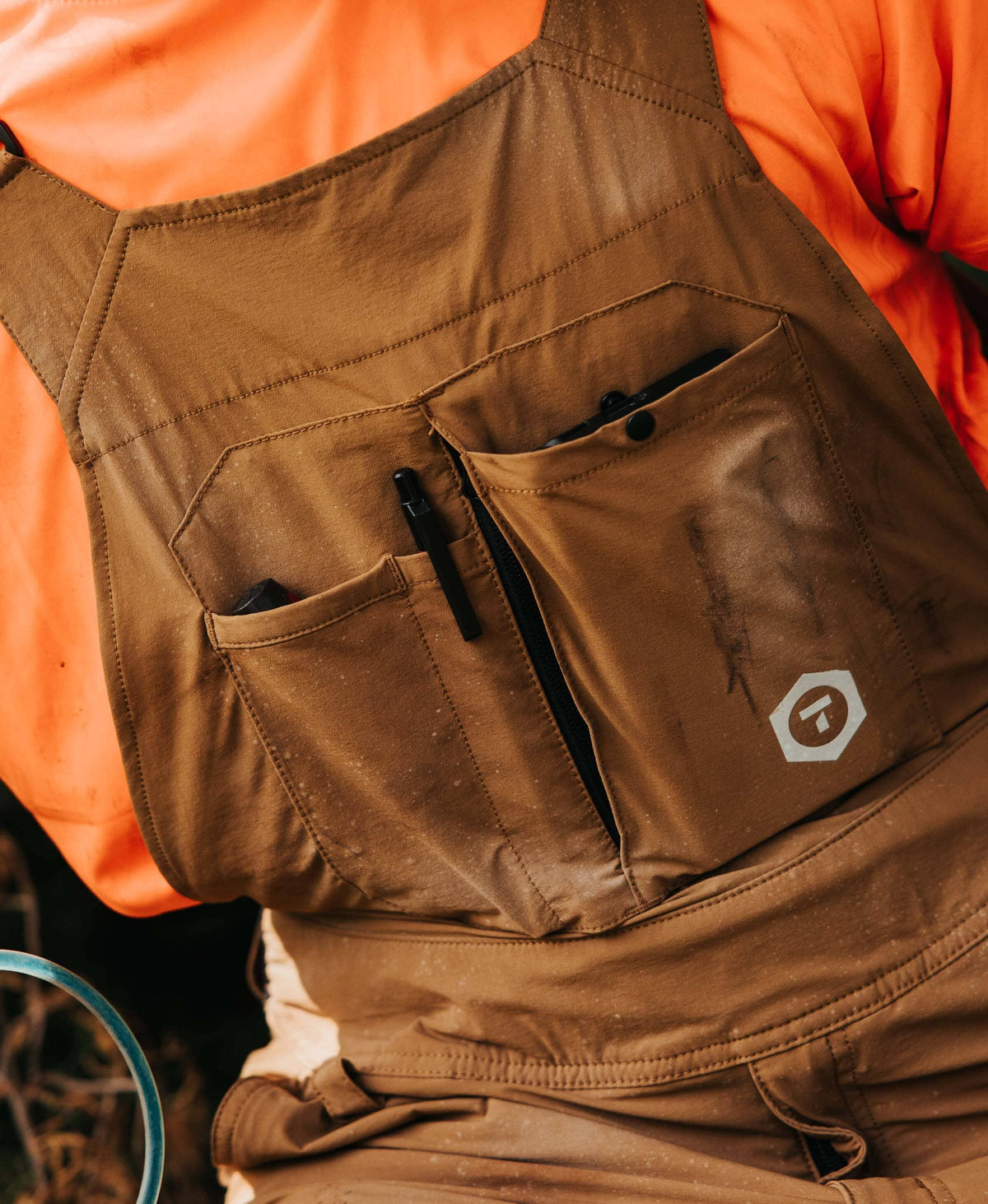 T1 Overalls with Knee Pads #color_sand